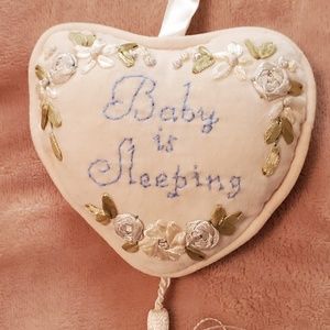 "Baby Is Sleeping" Decor for Nursery